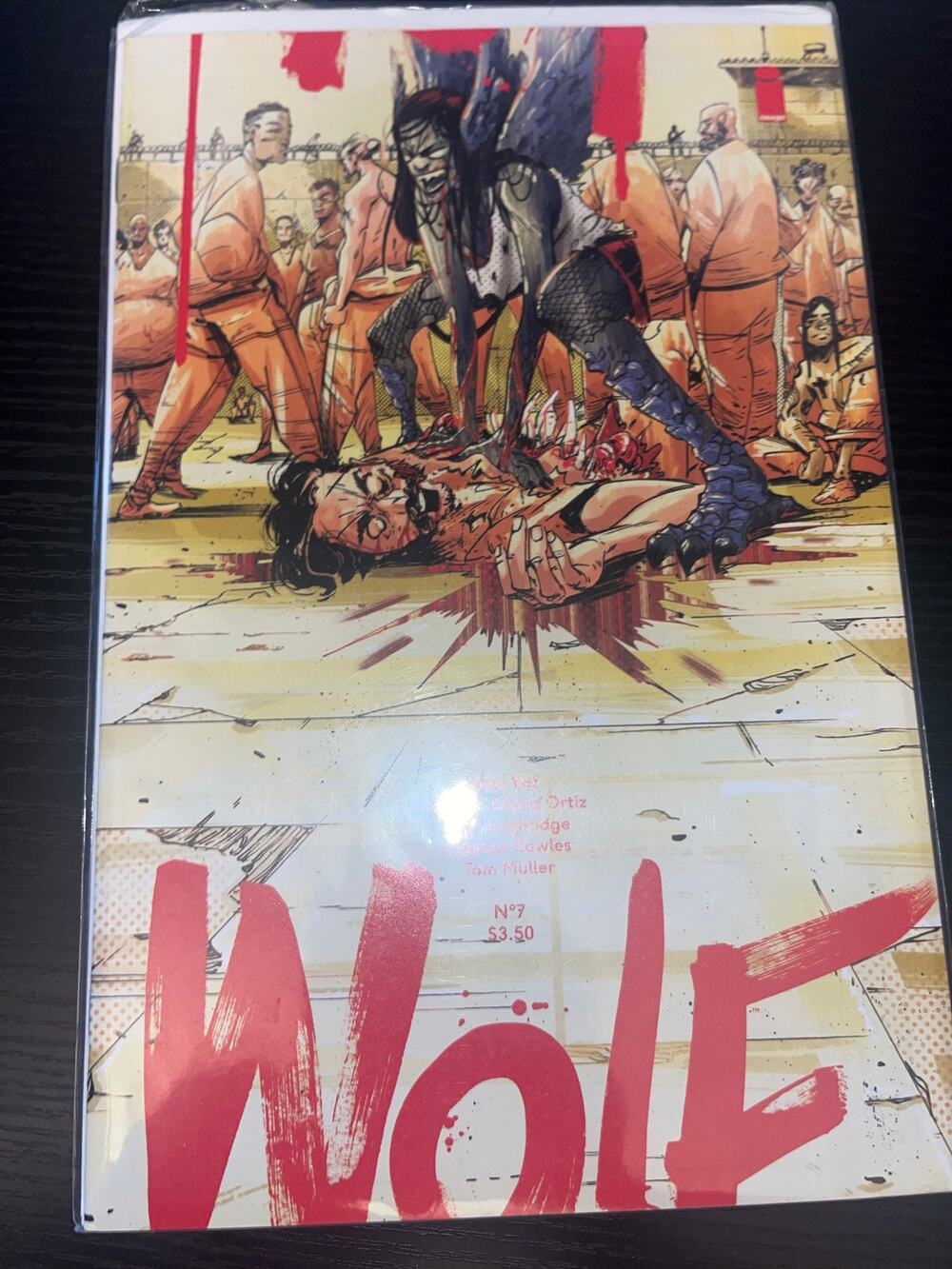 Wolf #7 Image Comics supernatural series, published on April 27, 2016.